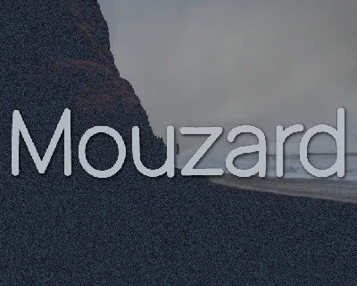 Mouzard font