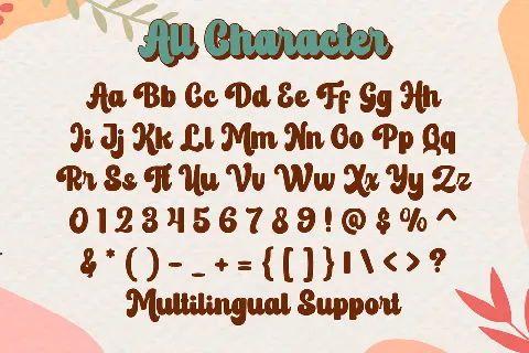 Donute font