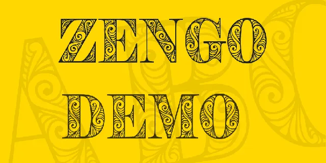 Zengo font