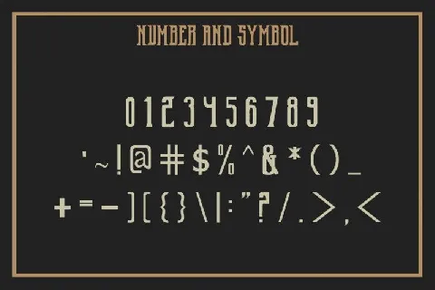 Old Excalibur Typeface font
