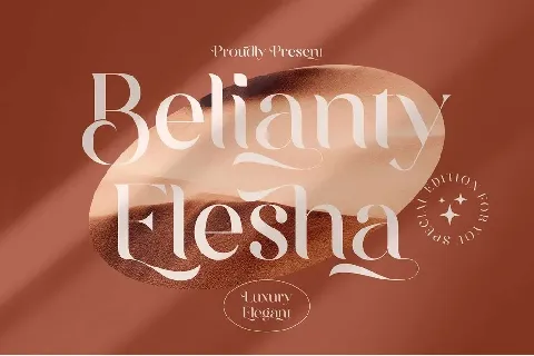 Belianty Elesha font