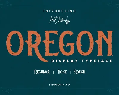 Oregon font