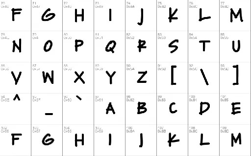 Molika font