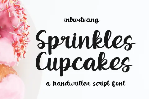 Sprinkles Cupcakes font