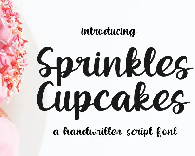 Sprinkles Cupcakes font