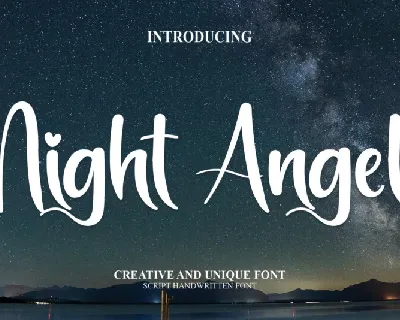 Night Angel font