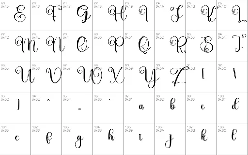 Vanilla Typeface font