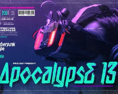 Apocalypse 13 font