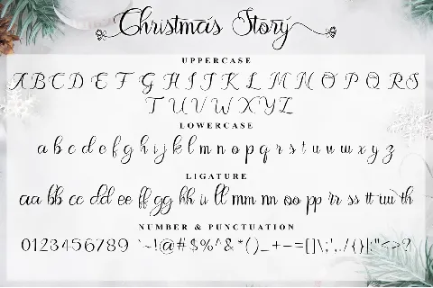Christmas Story font