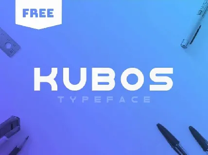 Kubos Display Typeface Free font