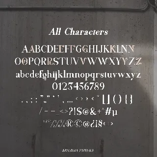 Motzeda font