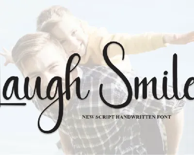 Laugh Smile Script font