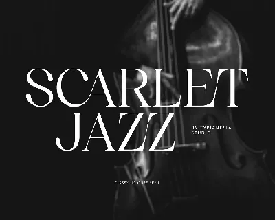 Scarlet Jazz font
