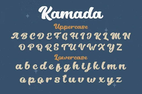 Kamada font