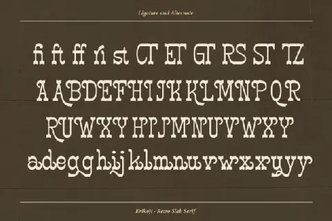 Erikoji font