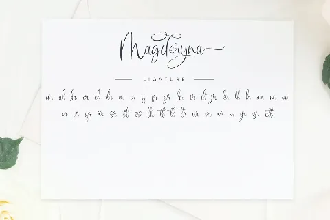 Magderyna font