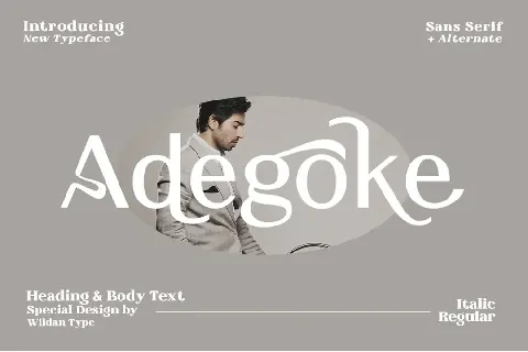 Adegoke font