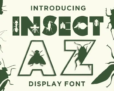 Insect Az font