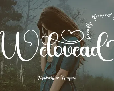 Welovead font