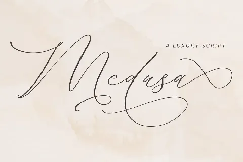 Medusa font