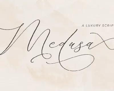 Medusa font