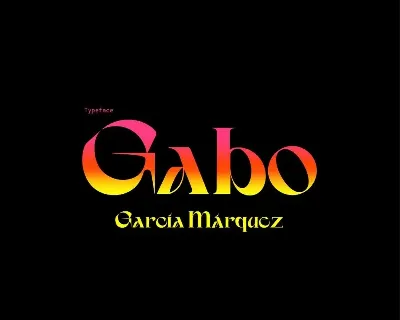 GarciaMarquez font