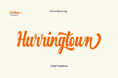 Hurringtown font