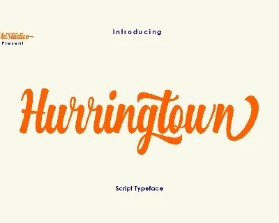 Hurringtown font