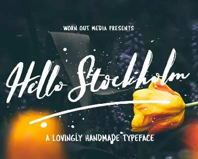 Hello Stockholm Free font