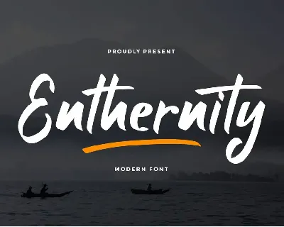 Enthernity font