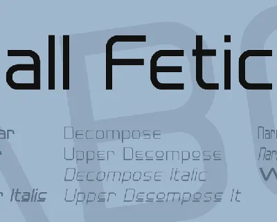 Hall Fetica font