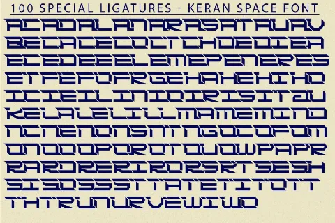 Keran Space font