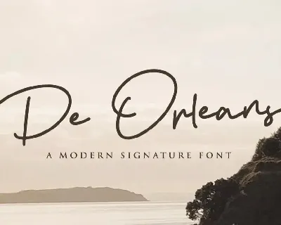 De Orleans Handwritten font