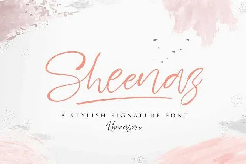 Sheenaz Script font