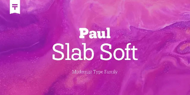 Paul Slab Soft font