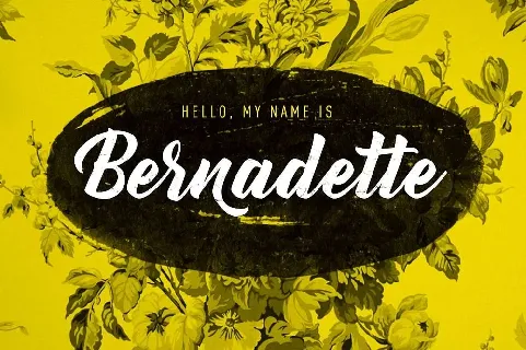 Bernadette font