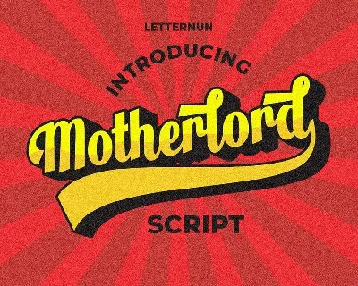 Motherlord font