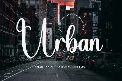 Urban font