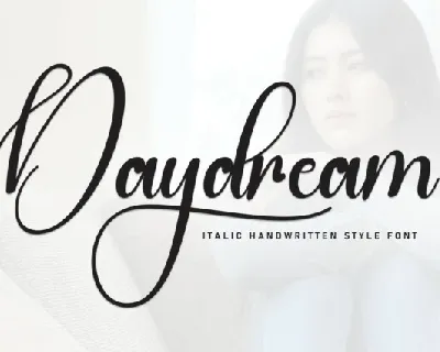 Daydream Calligraphy Typeface font