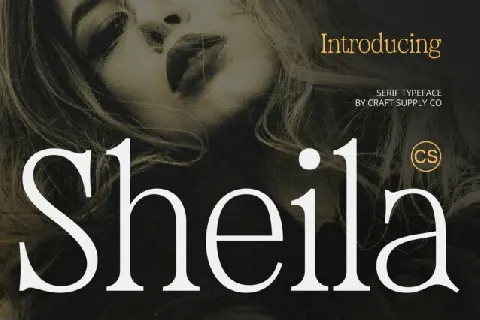 CS Sheila font