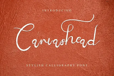 Canvashead Demo font