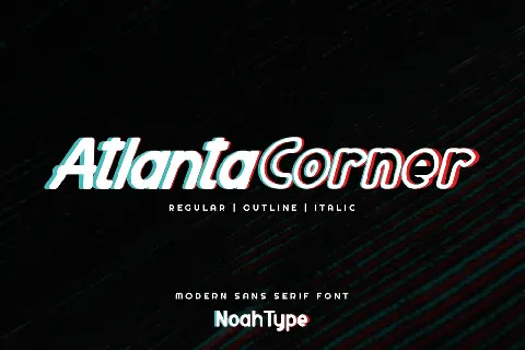 Atlanta Corner Demo font