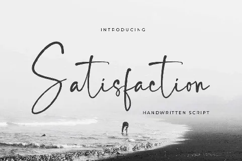 Satisfaction font