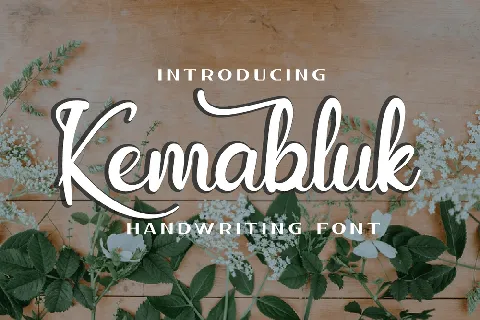 Kemabluk font