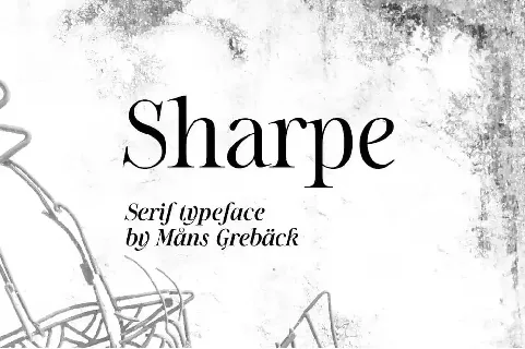 Sharpe Family font