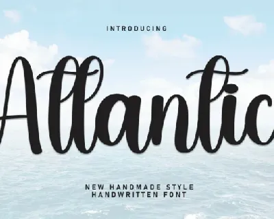 Atlantic Script font