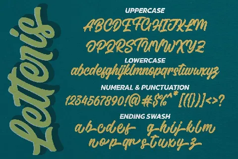 Letteris font