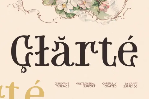 CS Rovane font