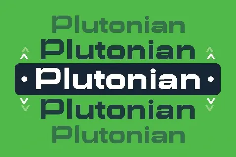 Plutonian font