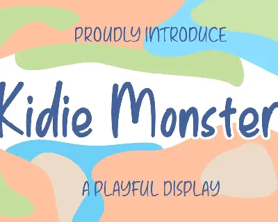 Kidie Monster font